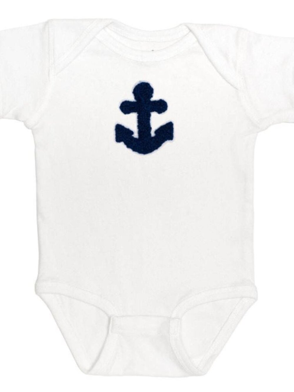Sweet Wink - Anchor Patch Short Sleeve Bodysuit